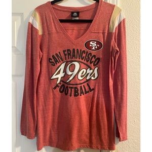 Women’s 49er long sleeve shirt. XL